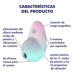 3 en 1 succionador Satisfyer Pixie Dust en internet