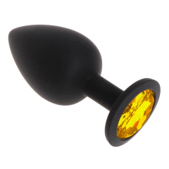 Plug joya anal de silicona talle S