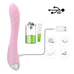 Vibrador punto G recargable Cristal 20x3 en internet