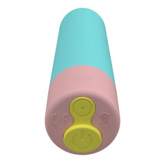 Balita vibradora recargable de silicona celeste - Bangover Sex Shop en Cordoba juguetes sexuales