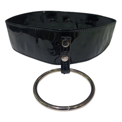 Choker grueso con aro colgante en internet