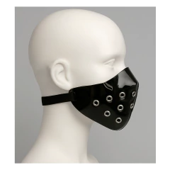 Máscara bozal cubreboca BDSM negro en internet