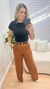 Calça Pantalona Cinto - comprar online