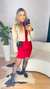 Jaqueta Sarja cropped - comprar online