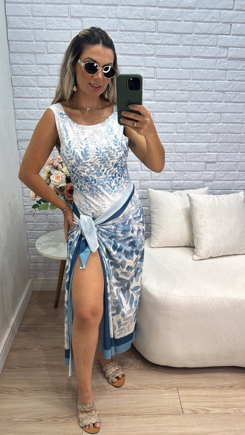 Conjunto Pareo+ Maiô Regata - comprar online
