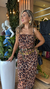 Vestido Animalprint tule - comprar online