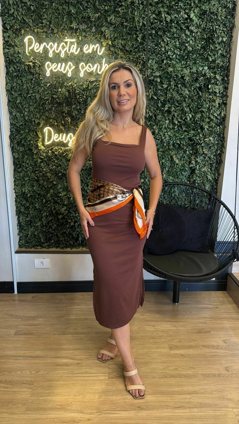 Vestido Amanda Midi - comprar online