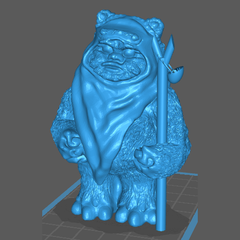 Ewok com Estilingue