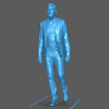 Homem de Terno Andando