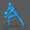 Homem Jogando Vôlei 2