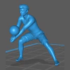 Homem Jogando Vôlei