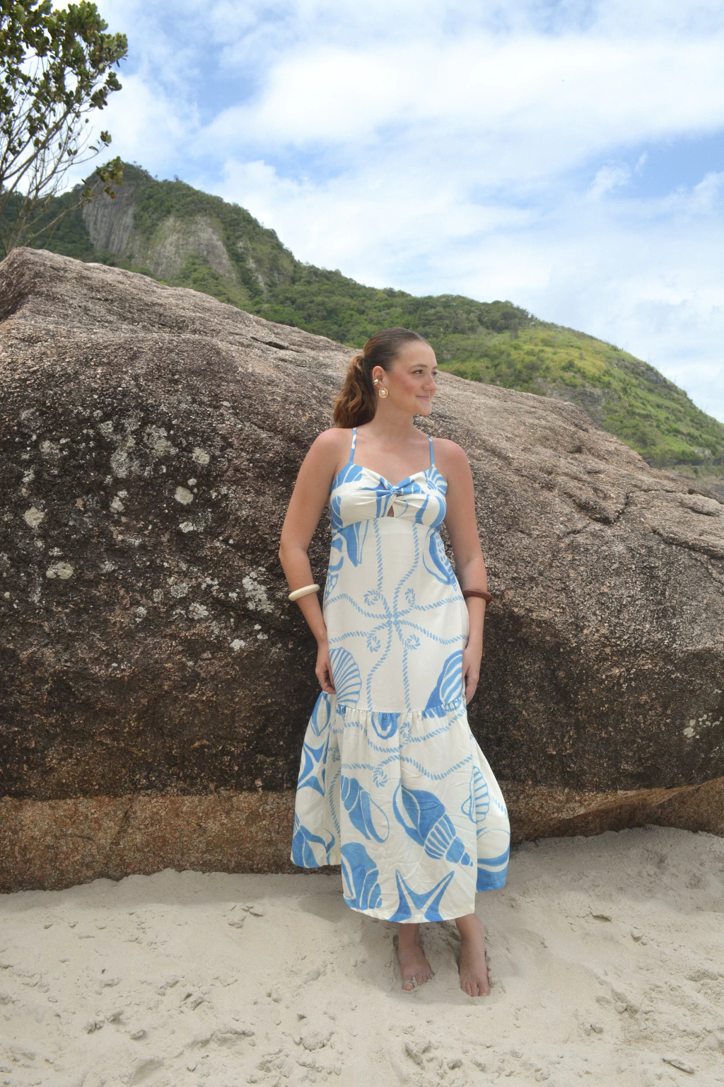 VESTIDO NAIARA CONCHAS - REF 2982