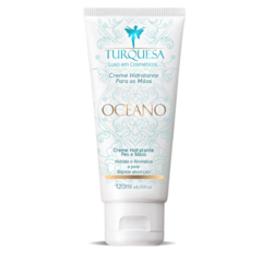 Creme hidratante pés e mãos Turquesa Oceano 120G