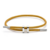 Hermes Cordón Marrón Plateado - comprar online