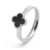 Anillo Orne - Negro Plateado - comprar online