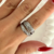 Anillo Rich - Plateado - comprar online