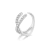 Cuff Ariel Plateado