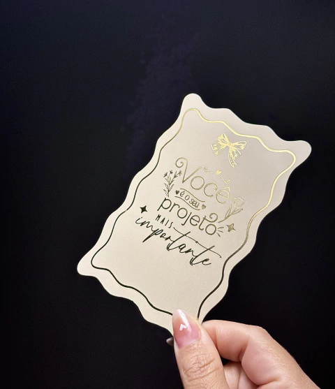 Postal "VOCÊ É O SEU PROJETO MAIS IMPORTANTE" - 10 und (Pronta Entrega) - comprar online