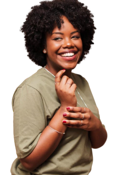 T-shirt Gaia Verde - Leffér