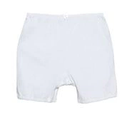 2107 Calça de perna Branca