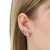 Brincos Ear Cuff Love Color