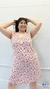 Vestido Algodon Estampado S/Manga * en internet