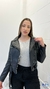 Campera Eco-Cuero Solapa Toda Tachas