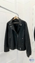 Campera Eco Cuero Doble Charretera En Cintura - MODAS KIM