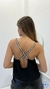 Musculosa Bretel Strass Brillo