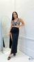 Conjunto Top Lentejuelas y Pollera Frunce - tienda online