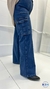Wide Leg Azul Cargo *