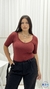 Remera Modal Soft V Manga 3/4 - comprar online