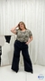 Jean Wide Leg Gris -G-
