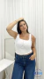 Musculosa Morley Escote Cuadrado Puntilla - comprar online