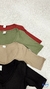 Remera Modal Soft V Manga 3/4 en internet