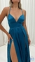 Vestido Raso Escote Armado LIRIO en internet