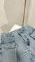 Short Cargo Con Dobles Celeste - MODAS KIM