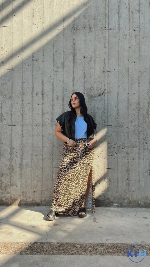 Pollera Larga ALgodon Rustico *