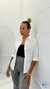 Camisa Manga 3/4 Blanca (G) - MODAS KIM