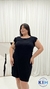 Vestido Lino Liso Manga Volado* - tienda online