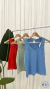 Musculosa NETI Escote V - MODAS KIM