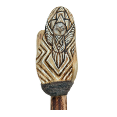 Mangacá Totem coruja com pedra - comprar online