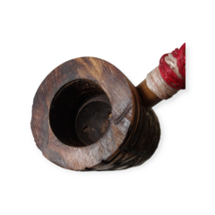 Cachimbo xamanico desenho cavalo 