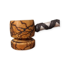 Cachimbo xamânico artesanal, Runa Algiz