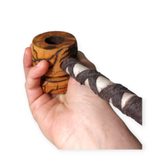 Cachimbo xamânico artesanal, Runa Algiz