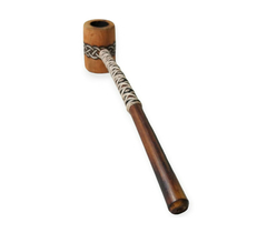 Imagem do Cachimbo triskele preto e branco