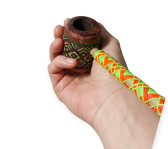 Cachimbo Xamânico cores Néon na internet