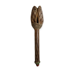 Maracá xamânica Totem Jiboia -bambu- - comprar online