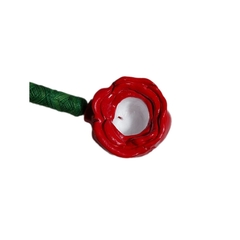 Cachimbo Rosa vermelha - Rezofolha