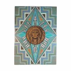 Quadro caboclo 7 flechas
